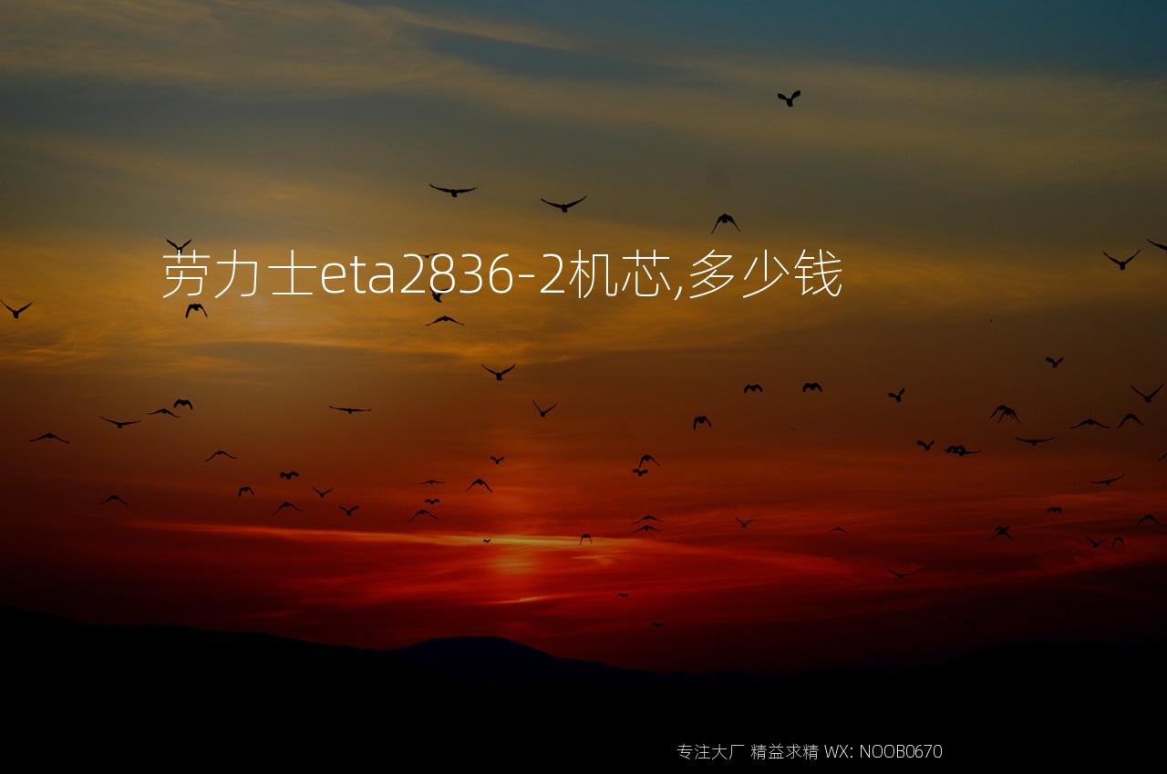 劳力士eta2836-2机芯,多少钱