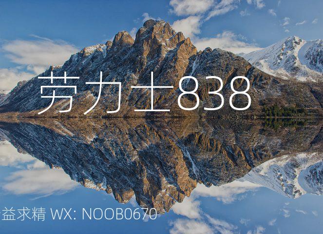 劳力士838