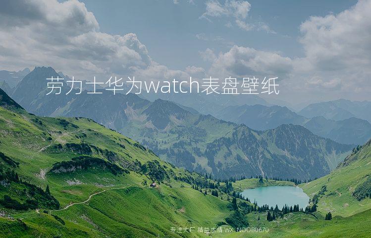 劳力士华为watch表盘壁纸