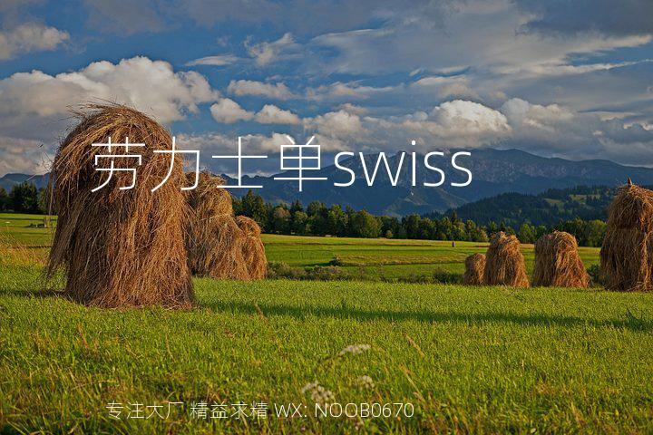 劳力士单swiss