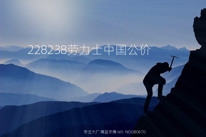 228238劳力士中国公价