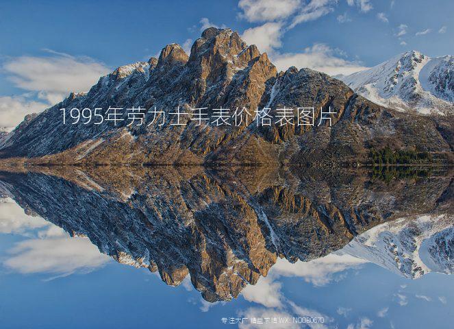 1995年劳力士手表价格表图片