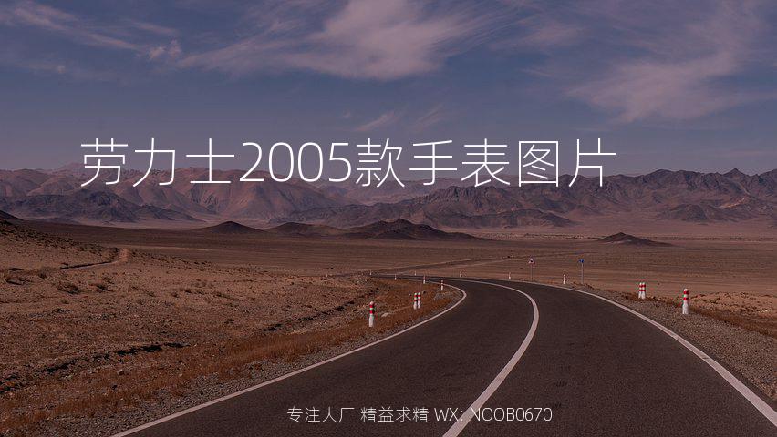 劳力士2005款手表图片