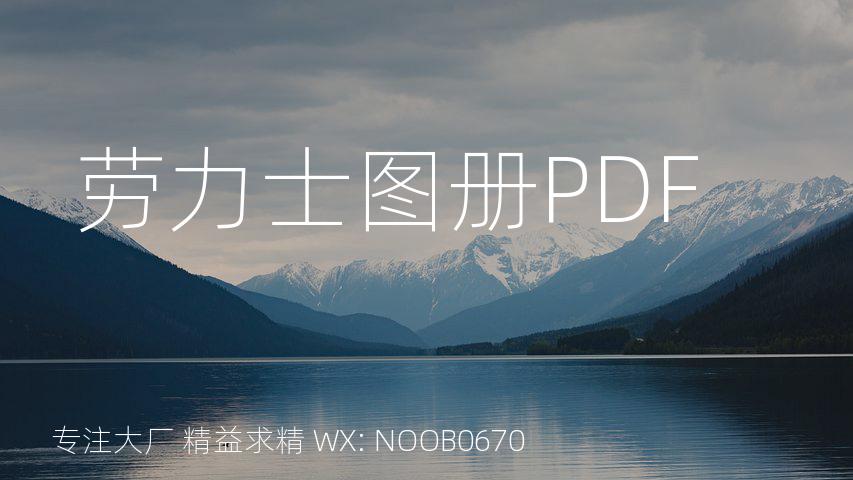 劳力士图册PDF